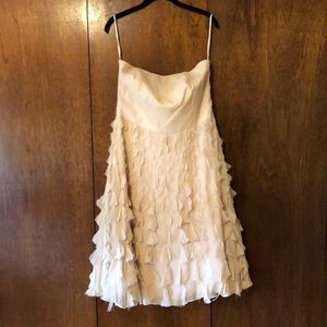 White House Black Market Champagne Party Dress